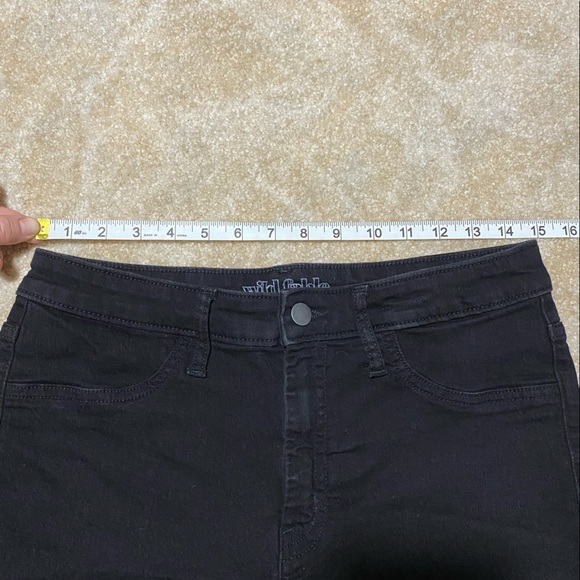 Wild Fable high rise black short shorts 12/31 - Picture 10 of 11